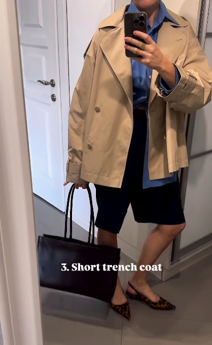 Укороченный тренч и куртка с контрастным воротничком: как выглядит самая модная верхняя одежда на весну